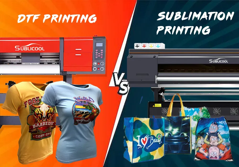 DTF vs Sublimation: When to Use Direct-to-Film on Fabrics
